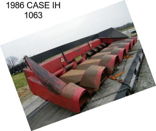 1986 CASE IH 1063