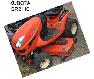 KUBOTA GR2110