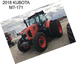 2018 KUBOTA M7-171