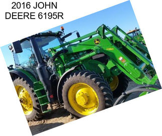 2016 JOHN DEERE 6195R