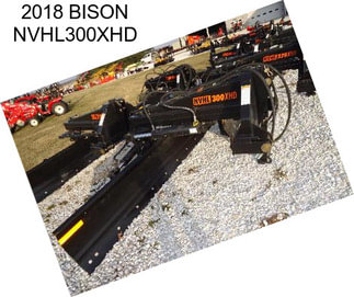 2018 BISON NVHL300XHD