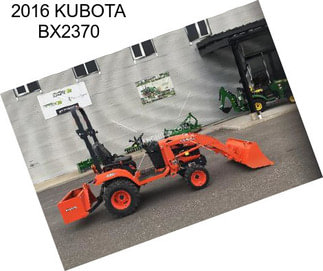 2016 KUBOTA BX2370