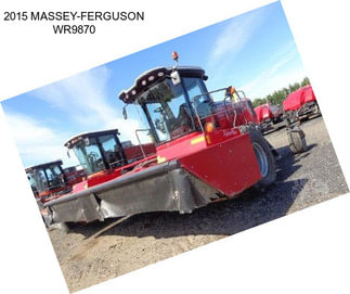 2015 MASSEY-FERGUSON WR9870