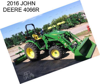 2016 JOHN DEERE 4066R