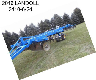 2016 LANDOLL 2410-6-24