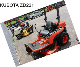 KUBOTA ZD221