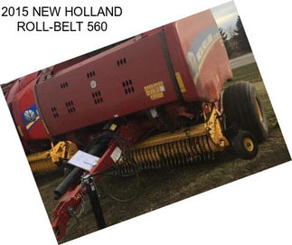 2015 NEW HOLLAND ROLL-BELT 560