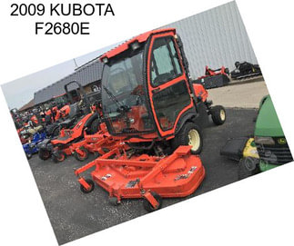 2009 KUBOTA F2680E