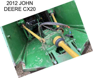 2012 JOHN DEERE CX20