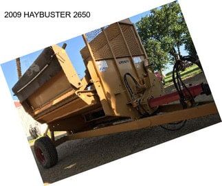 2009 HAYBUSTER 2650