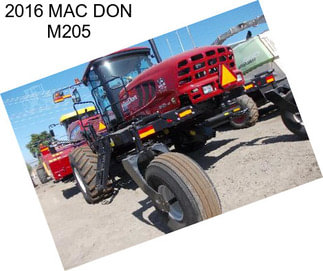 2016 MAC DON M205