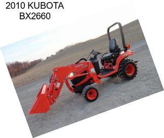 2010 KUBOTA BX2660