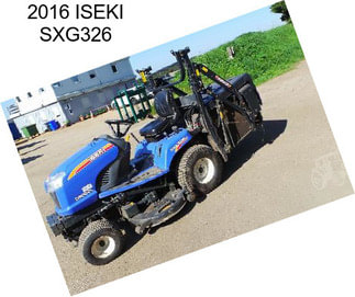 2016 ISEKI SXG326