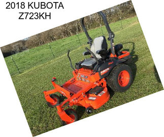 2018 KUBOTA Z723KH