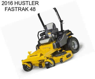 2016 HUSTLER FASTRAK 48