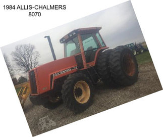 1984 ALLIS-CHALMERS 8070