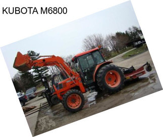 KUBOTA M6800