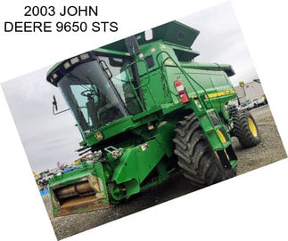 2003 JOHN DEERE 9650 STS