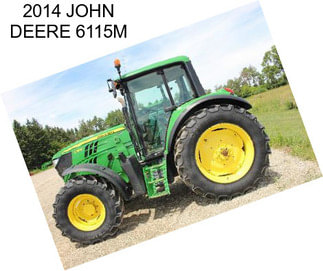 2014 JOHN DEERE 6115M