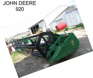 JOHN DEERE 920