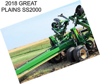 2018 GREAT PLAINS SS2000