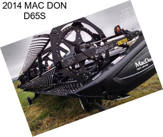 2014 MAC DON D65S