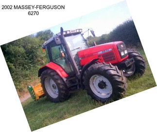 2002 MASSEY-FERGUSON 6270