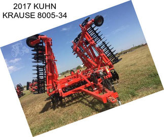 2017 KUHN KRAUSE 8005-34