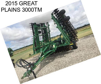 2015 GREAT PLAINS 3000TM