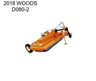 2018 WOODS D080-2