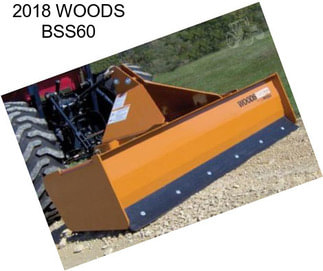 2018 WOODS BSS60