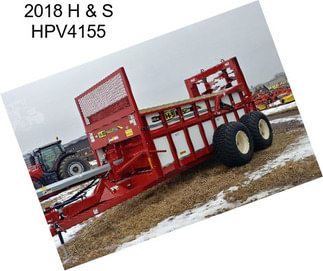 2018 H & S HPV4155