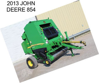 2013 JOHN DEERE 854