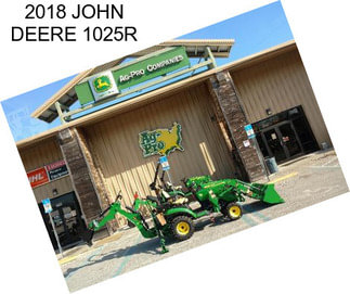 2018 JOHN DEERE 1025R