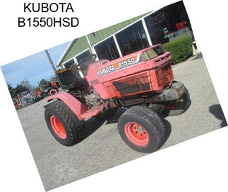 KUBOTA B1550HSD