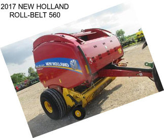 2017 NEW HOLLAND ROLL-BELT 560