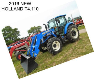 2016 NEW HOLLAND T4.110