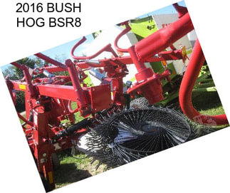 2016 BUSH HOG BSR8