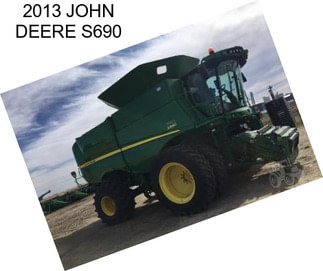2013 JOHN DEERE S690