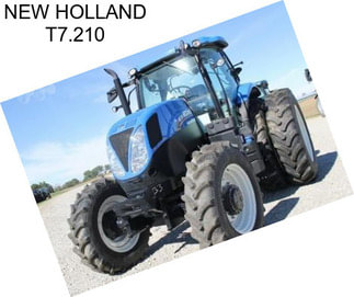 NEW HOLLAND T7.210