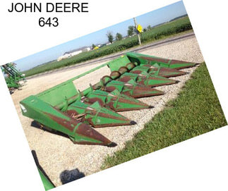 JOHN DEERE 643