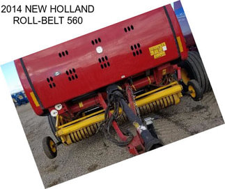 2014 NEW HOLLAND ROLL-BELT 560