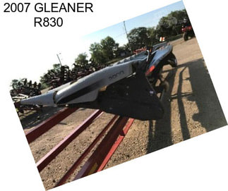 2007 GLEANER R830