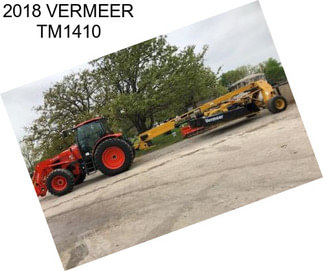 2018 VERMEER TM1410