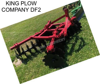 KING PLOW COMPANY DF2