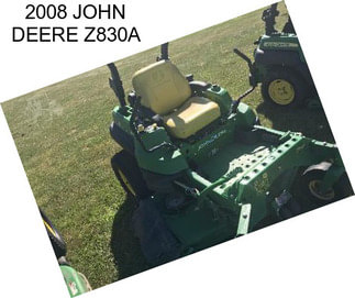 2008 JOHN DEERE Z830A