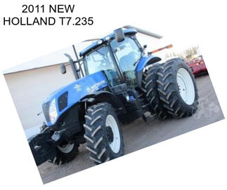 2011 NEW HOLLAND T7.235