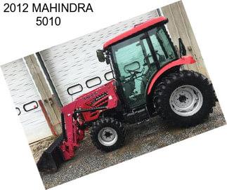 2012 MAHINDRA 5010