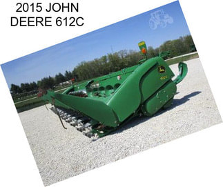 2015 JOHN DEERE 612C