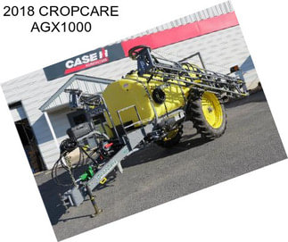 2018 CROPCARE AGX1000